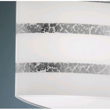 Trio - Ripustettava kattovalaisin NIKOSIA 2xE27/40W/230V hopea