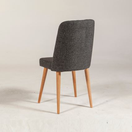 Tuoli VINA 85x46 cm antrasiitti/beige
