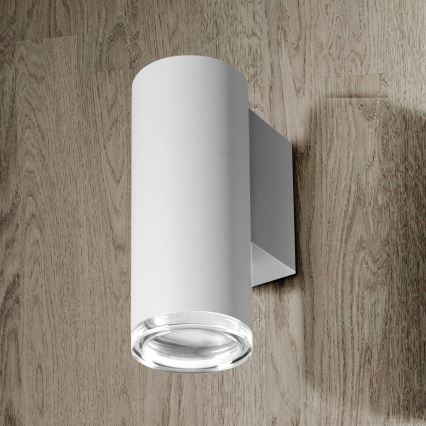TURYN LED RGBW säädettävä kylpyhuoneen seinävalaisin 1xGU10/6,5W/230V 2700-6500K Wi-Fi IP44 valkoinen
