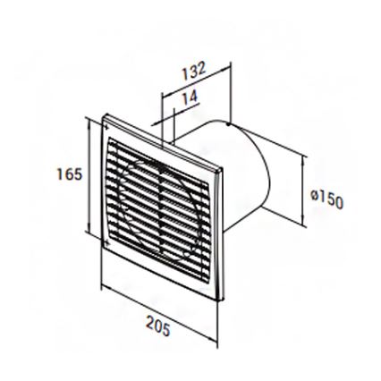 Tuuletin 150 S AXIALNI 9301