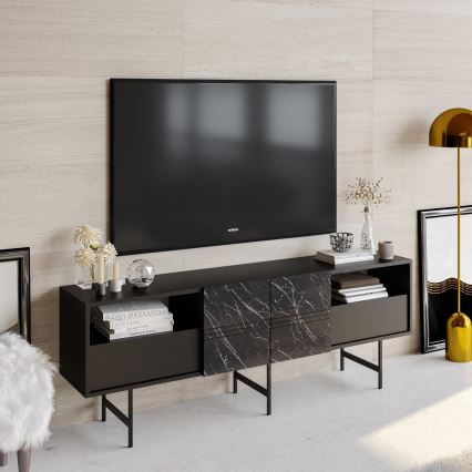 TV-pöytä DERIN 65x180 cm musta