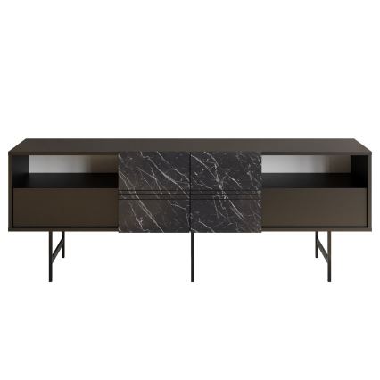 TV-pöytä DERIN 65x180 cm musta