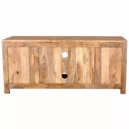 TV pöytä HINA 60x140 cm massiivipuu/mangopuu
