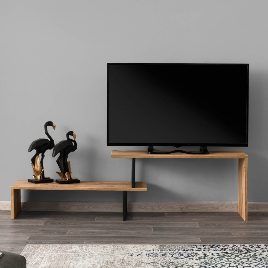 TV-pöytä OVIT 44x153 cm ruskea/musta
