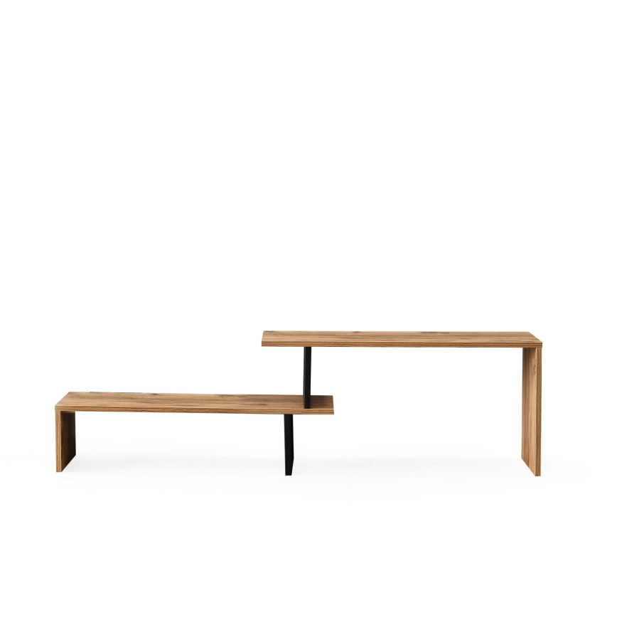 TV-pöytä OVIT 44x153 cm ruskea/musta
