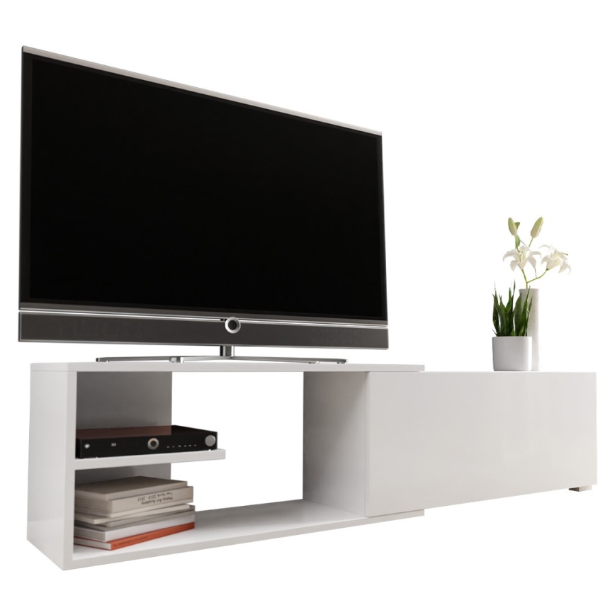 TV-taso CLIF 40x180 cm valkoinen