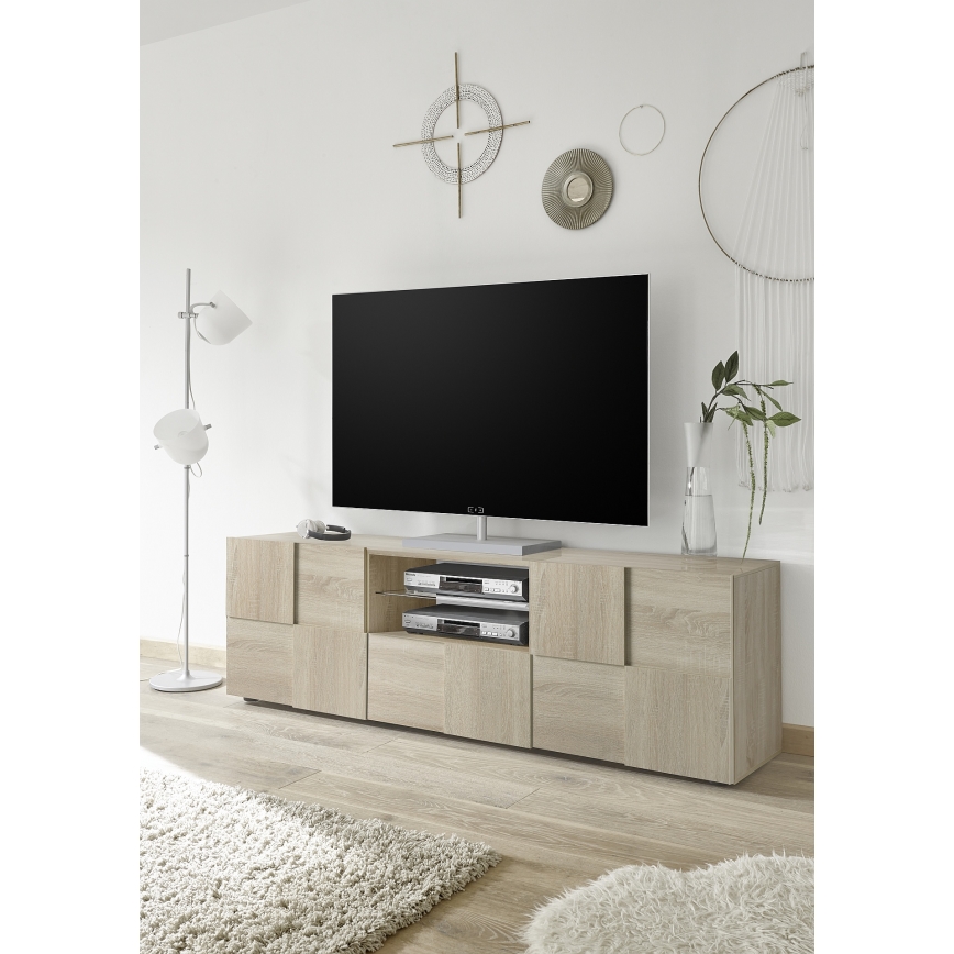 TV-taso SERIAN sonoma-tammi