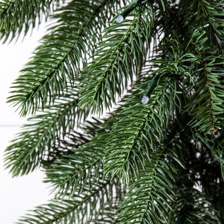 Twinkly - LED RGBW himmennettävä joulukoriste GARLAND 50 x LED 2,7 m Wi-Fi