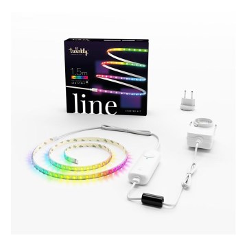Twinkly - LED RGB Himmennettävä nauha LINE 100xLED 1,5 m Wi-Fi