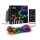 Twinkly - LED RGB Ulkotila himmennettävä nauha DOTS 200xLED 10 m IP44 WiFi