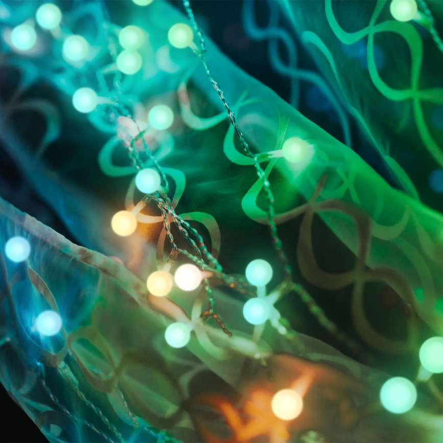 Twinkly - Koristeelliset silikonipäädyt MINI CAPS 100 kpl