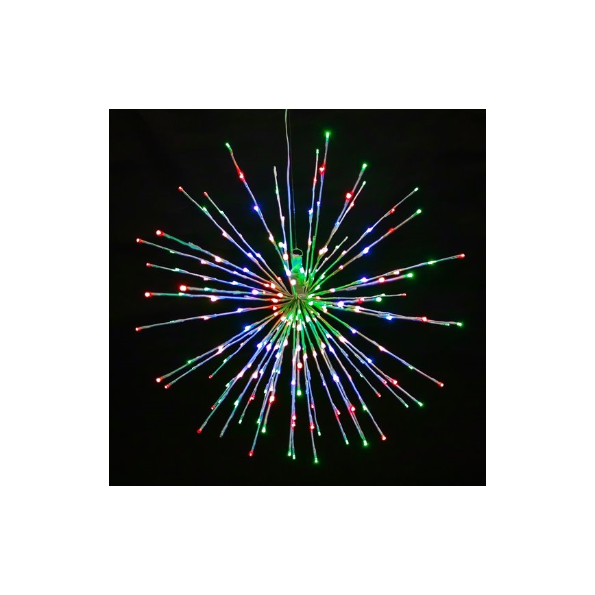 Twinkly - LED RGB Himmennettävä ulko joulutähti SPRITZER 200xLED IP44 Wi-Fi