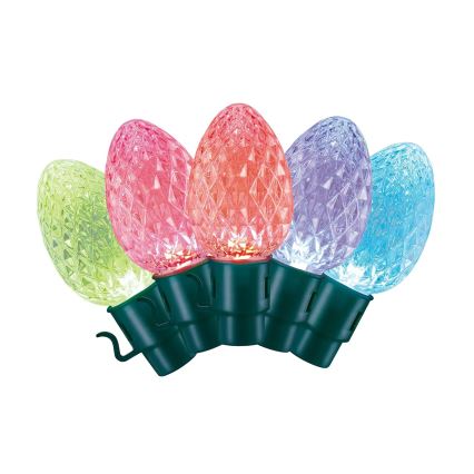 Twinkly - LED RGB Himmennettävä ulko Jouluketju FACETED 80xLED 26,5 m IP44 Wi-Fi