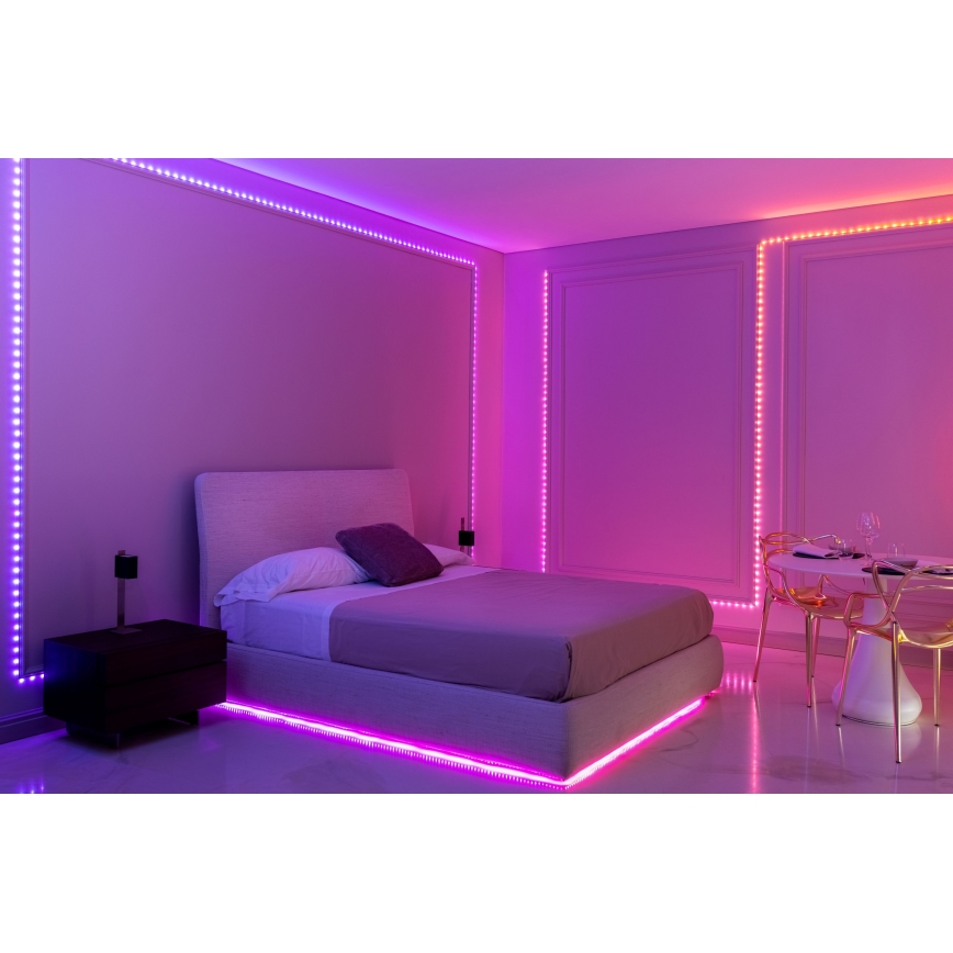 Twinkly - LED RGB himmennettävä DOTS-jouluvalosarja 60 LEDiä, 7 m, USB, Wi-Fi