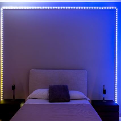 Twinkly - LED RGB Ulkotila himmennettävä nauha DOTS 200xLED 10 m IP44 Wi-Fi