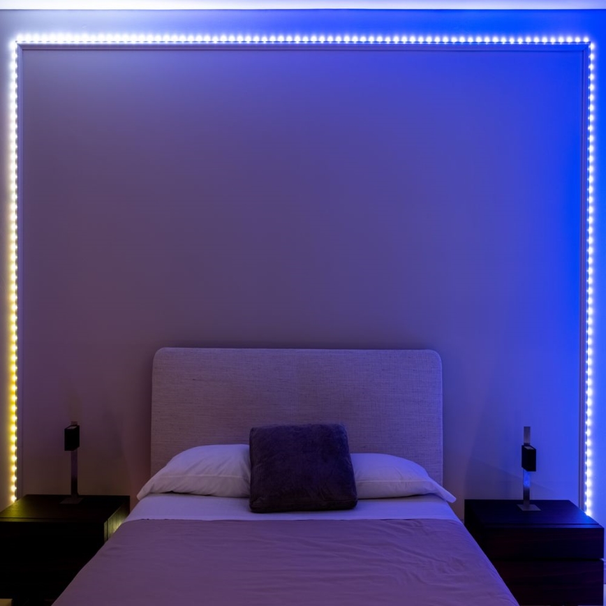 Twinkly - LED RGB Ulkotila himmennettävä nauha DOTS 400xLED 20 m IP44 Wi-Fi