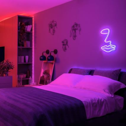Twinkly - LED RGB Ulkotila himmennettävä nauha DOTS 400xLED 20 m IP44 Wi-Fi