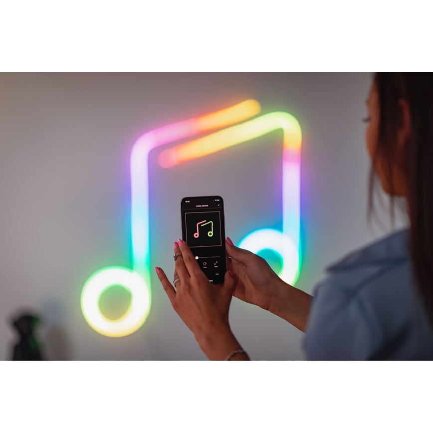 Twinkly - LED RGB Himmennettävä nauha FLEX 200xLED 2 m Wi-Fi