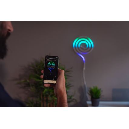 Twinkly - LED RGB Himmennettävä nauha FLEX 200xLED 2 m Wi-Fi