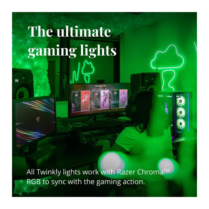 Twinkly - LED RGB Himmennettävä nauha FLEX 200xLED 2 m Wi-Fi