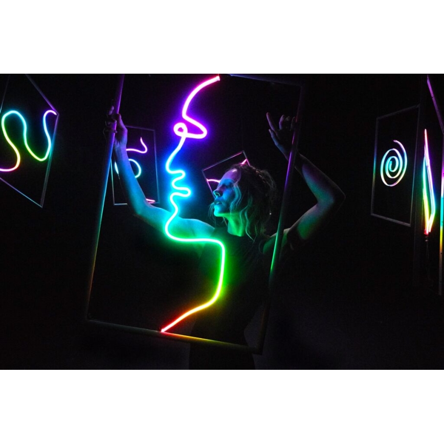 Twinkly - LED RGB Himmennettävä nauha FLEX 300xLED 3 m Wi-Fi