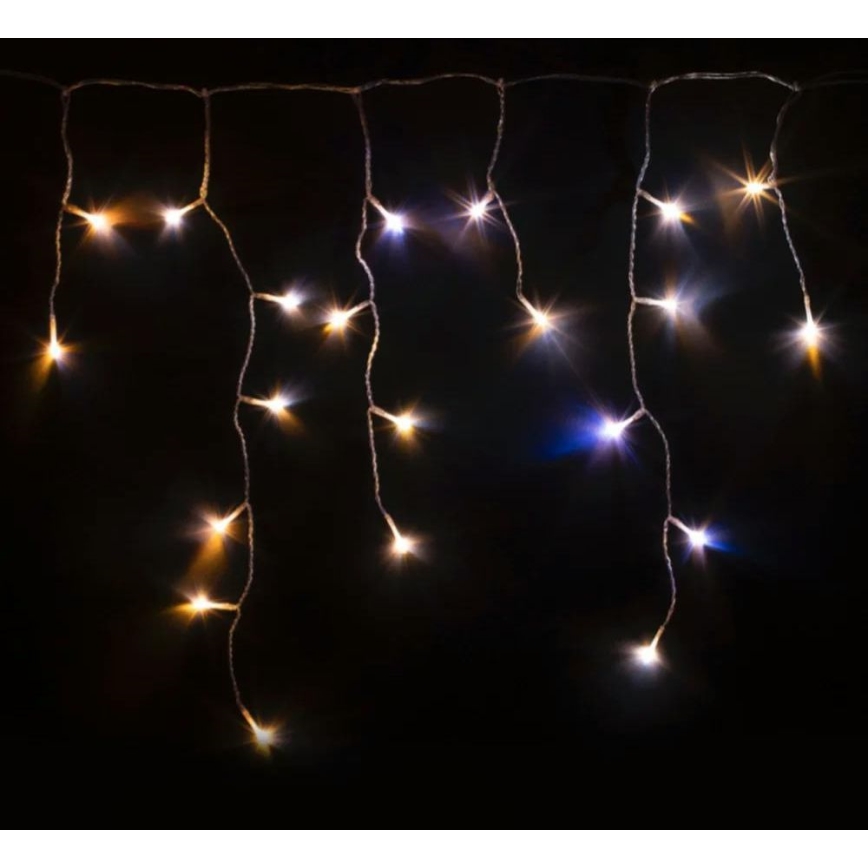 Twinkly - LED Himmennettävä ulko Valoverho ICICLE 190xLED 11,5m IP44 Wi-Fi