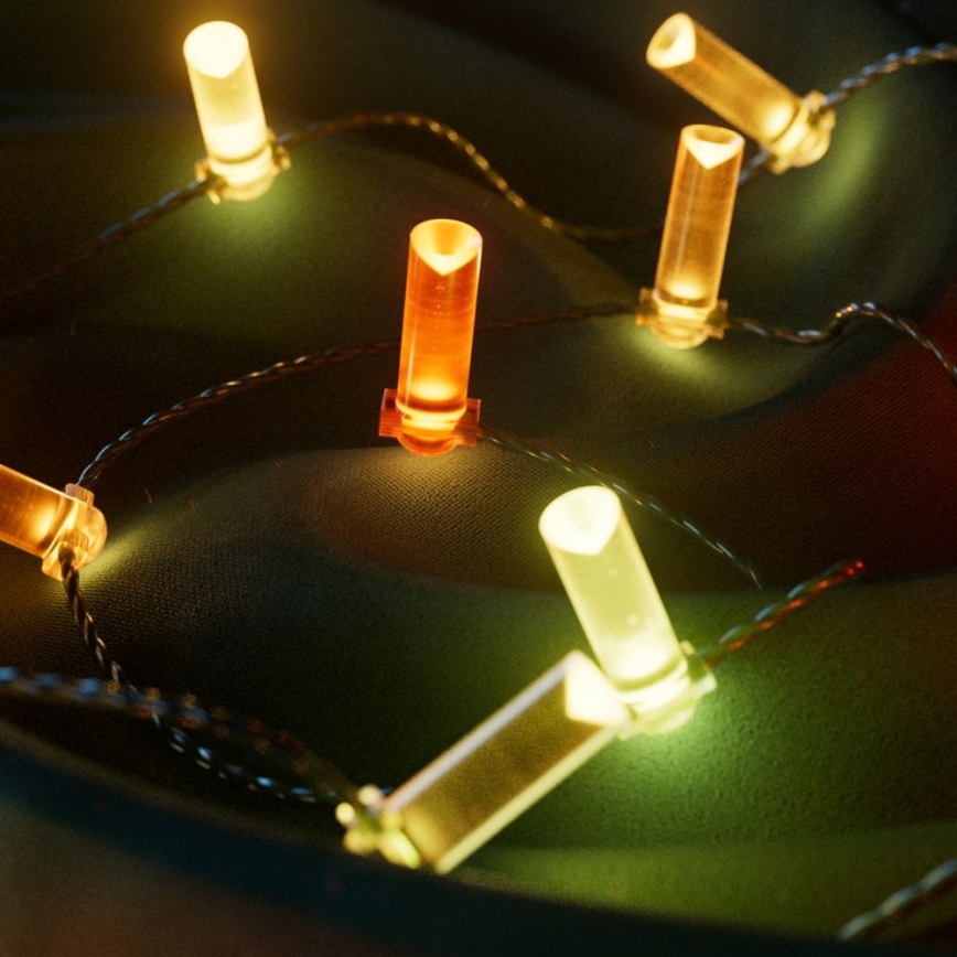 Twinkly - LED RGB Himmennettävä Jouluketju CANDIES 100xLED 8 m USB Wi-Fi