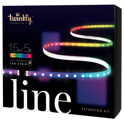 Twinkly - LED RGB Pidennys himmennettävä nauha LINE 100xLED 1,5 m Wi-Fi