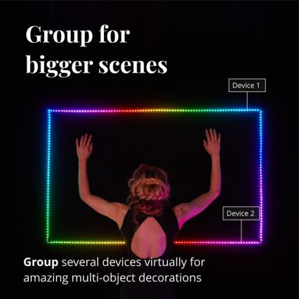 Twinkly - LED RGB Himmennettävä nauha LINE 100xLED 1,5 m Wi-Fi