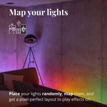 Twinkly - LED RGB Himmennettävä nauha LINE 100xLED 1,5 m Wi-Fi