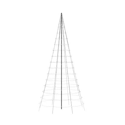 Twinkly - LED RGBW himmennettävä ulkokäyttöinen joulukuusi LIGHT TREE 1000xLED 6 m IP44 Wi-Fi