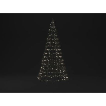 Twinkly - LED RGBW Himmennettävä ulko joulukuusi LIGHT TREE 450xLED 3m IP44 Wi-Fi