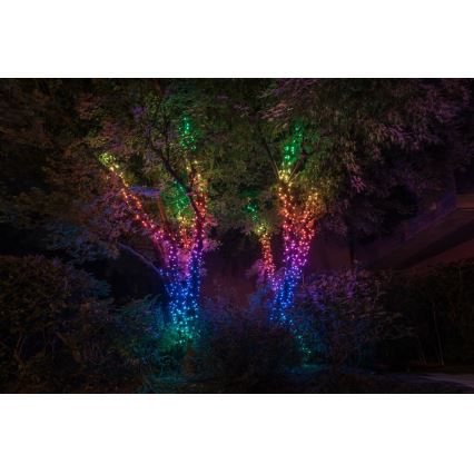 Twinkly - LED RGB Himmennettävä ulko Jouluketju STRINGS 100xLED 11,5m IP44 Wi-Fi