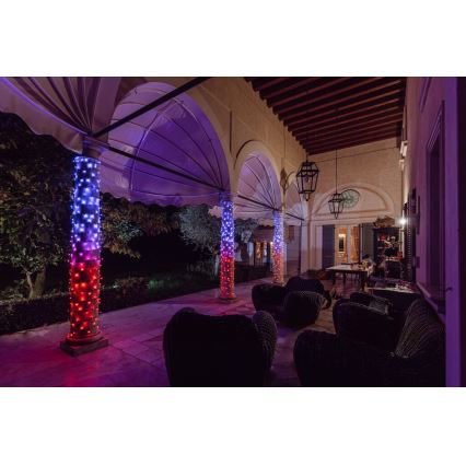 Twinkly - LED RGB Himmennettävä ulko Jouluketju STRINGS 100xLED 11,5m IP44 Wi-Fi