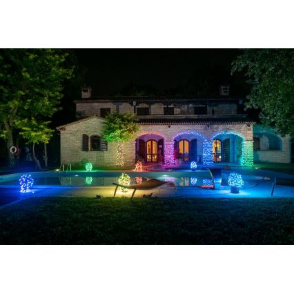 Twinkly - LED RGBW Himmennettävä ulko Jouluketju STRINGS 250xLED 23,5m IP44 Wi-Fi