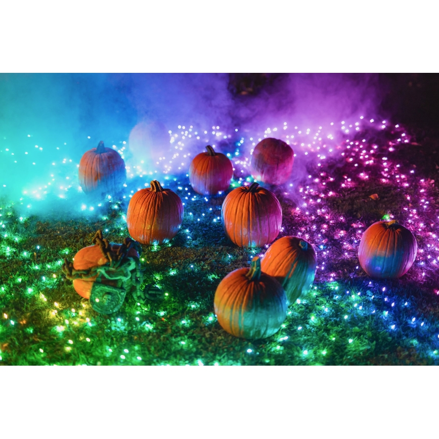 Twinkly - LED RGBW Himmennettävä ulko Jouluketju STRINGS 250xLED 23,5m IP44 Wi-Fi