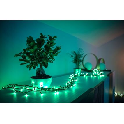 Twinkly - LED RGB Himmennettävä ulko Jouluketju STRINGS 250xLED 23,5m IP44 Wi-Fi