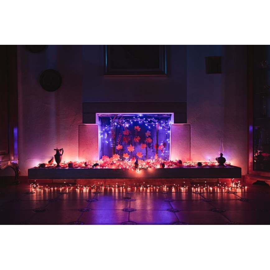 Twinkly - LED RGB Himmennettävä ulko Jouluketju STRINGS 250xLED 23,5m IP44 Wi-Fi