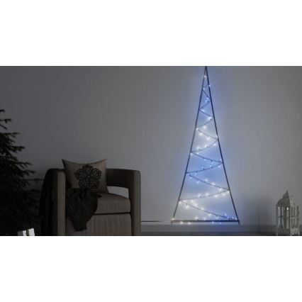 Twinkly - LED RGBW Himmennettävä ulko joulukuusi LIGHT TREE 70xLED IP44 Wi-Fi