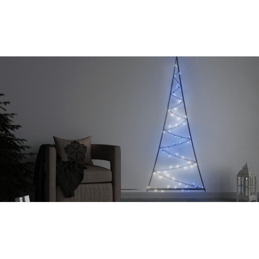 Twinkly - LED RGBW Himmennettävä ulko joulukuusi LIGHT TREE 70xLED IP44 Wi-Fi