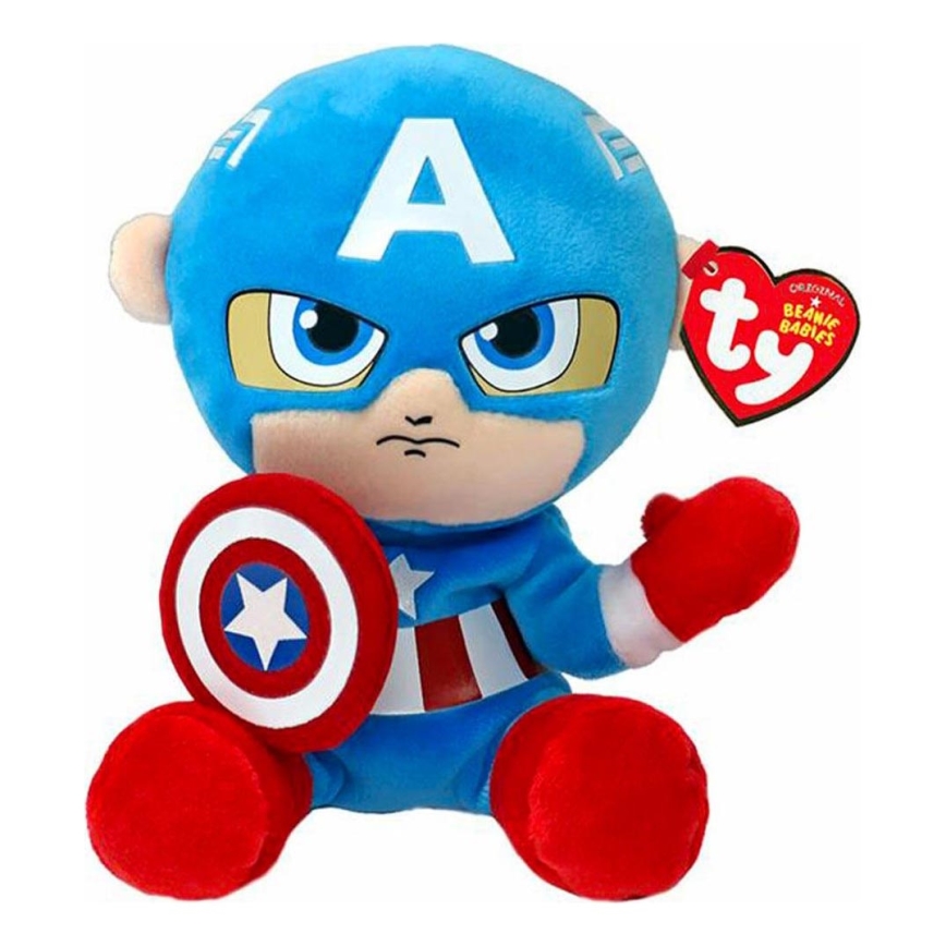 TY - Pehmolelu SOFT CAPTAIN AMERICA Marvel 15 cm