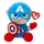 TY - Pehmolelu SOFT CAPTAIN AMERICA Marvel 15 cm