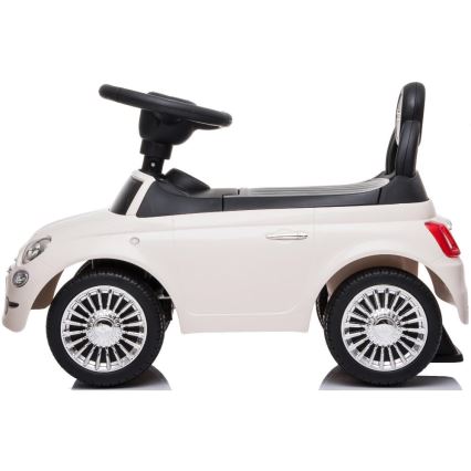 Työnnettävä auto Fiat 500 kerma
