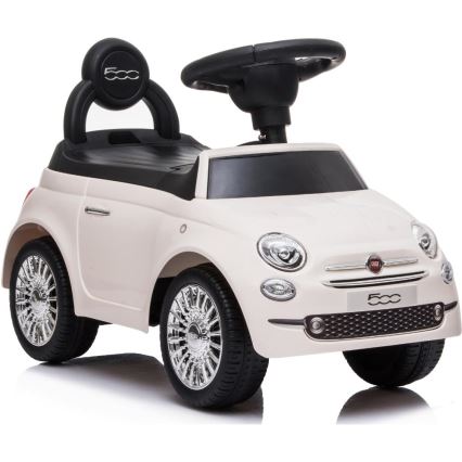 Työnnettävä auto Fiat 500 kerma