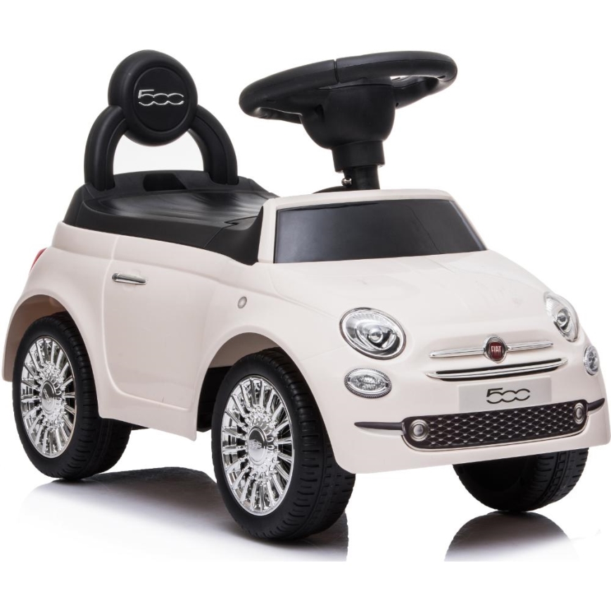 Työnnettävä auto Fiat 500 kerma