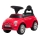 Työnnettävä auto Fiat 500 punainen