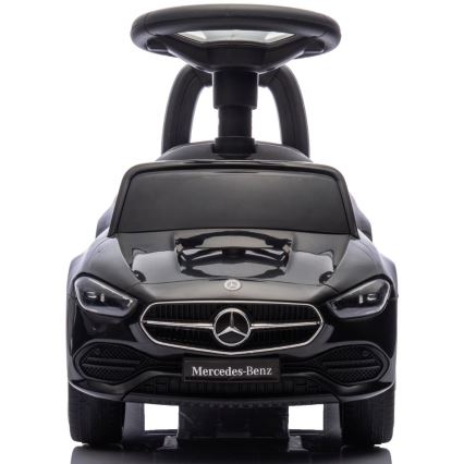 Työnnettävä auto Mercedes C-Class musta