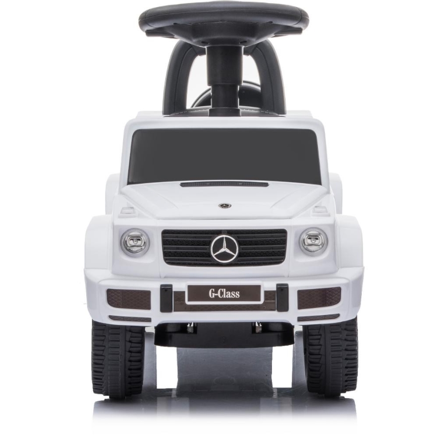 Työntöpyörä Mercedes G350d valkoinen/musta