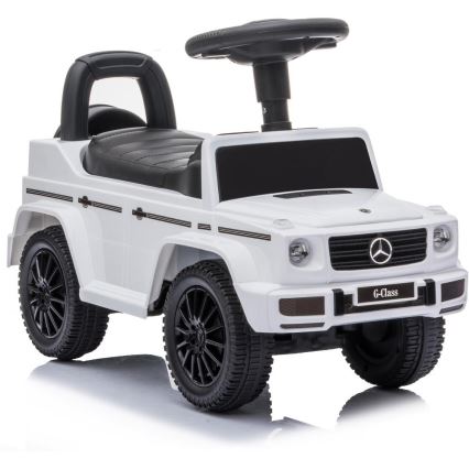 Työntöpyörä Mercedes G350d valkoinen/musta