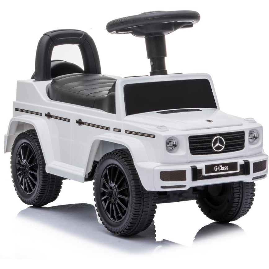 Työntöpyörä Mercedes G350d valkoinen/musta